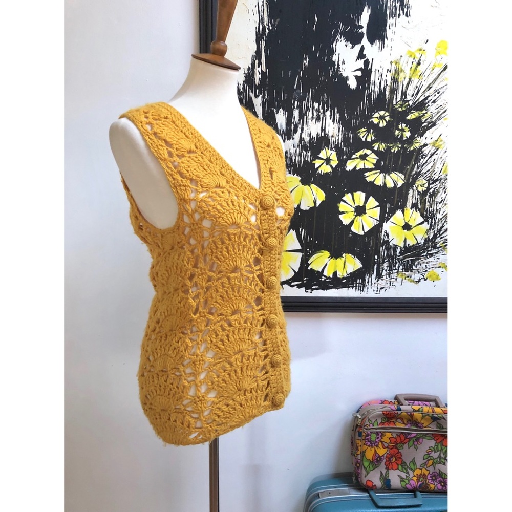 True Vintage Wool Knit Vest - Picture 8 of 8